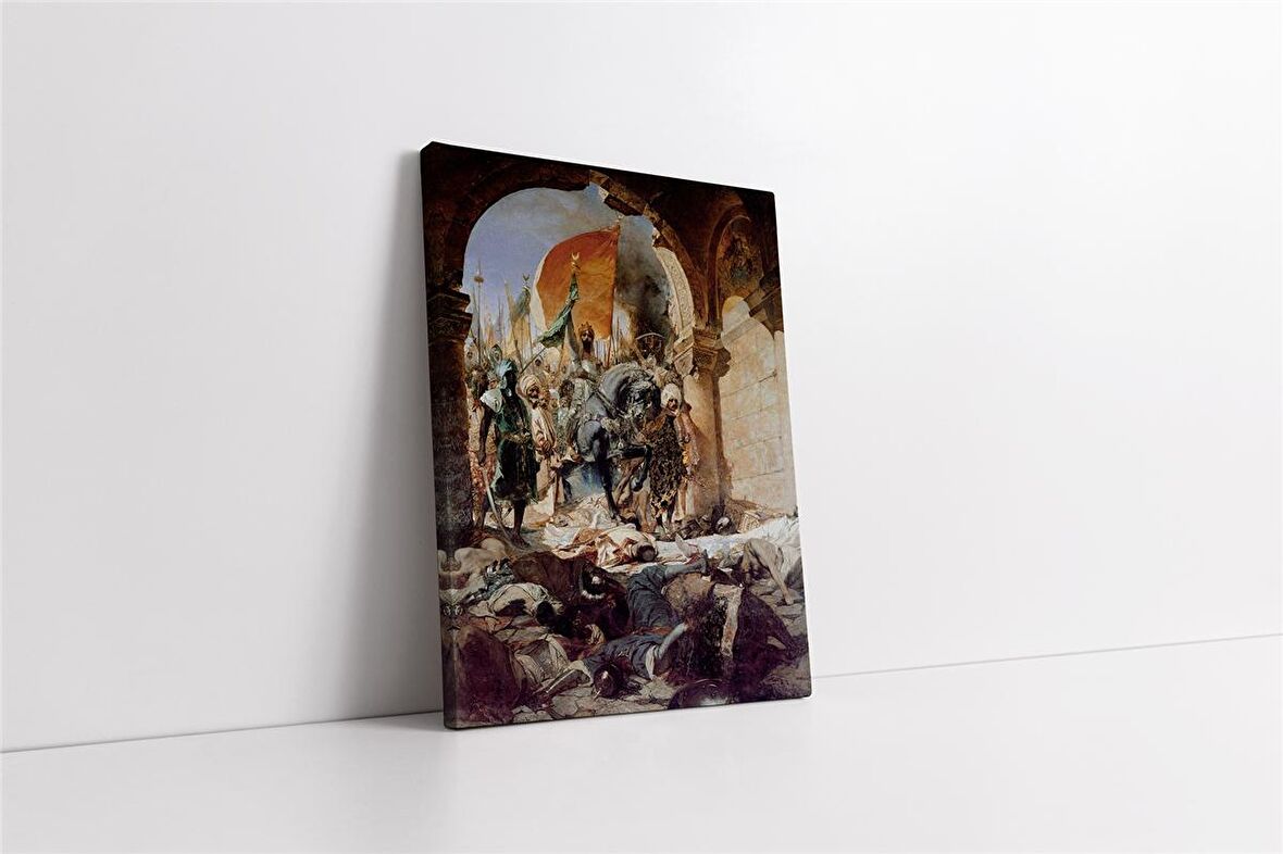 Fatih Sultan Mehmet Kanvas Tablo