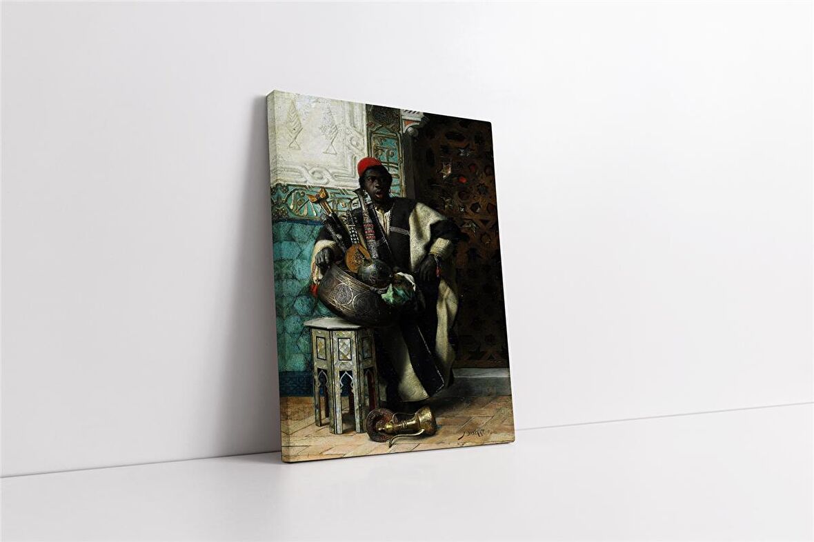 Jean Discartın Eseri Kanvas Tablo