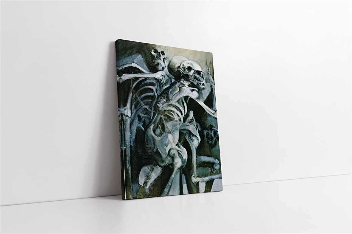 Soyut İskele Kanvas Tablo