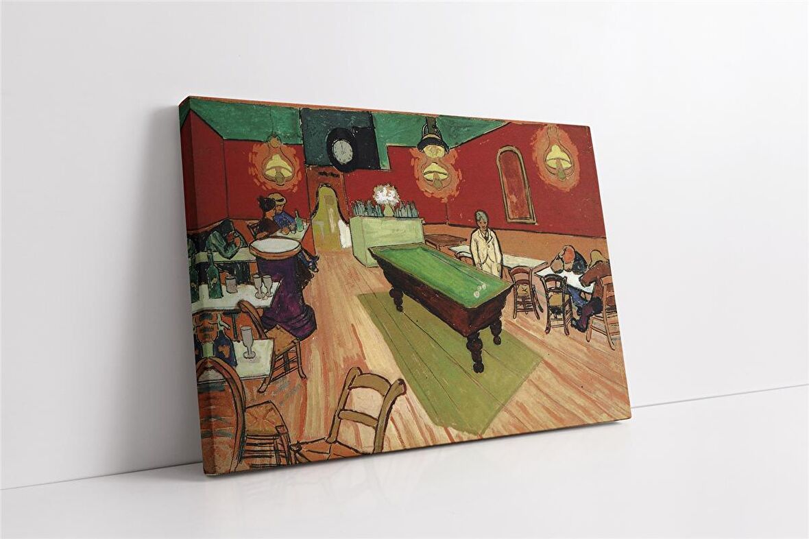The Night Cafe Kanvas Tablo