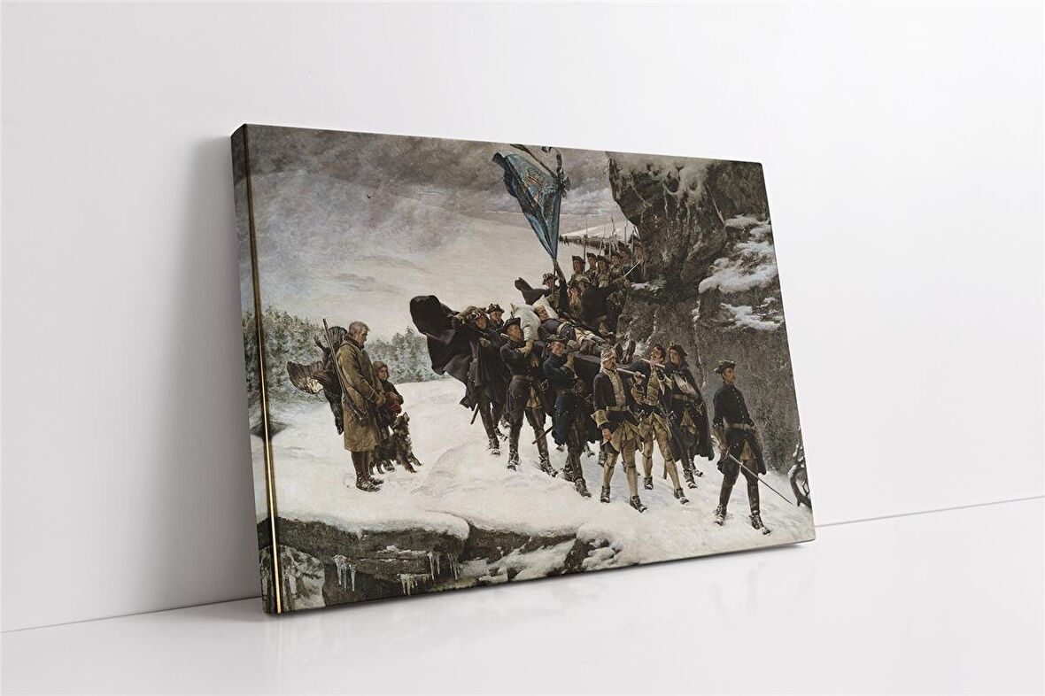 Karl ın Eve Götürülmesi Kanvas Tablo