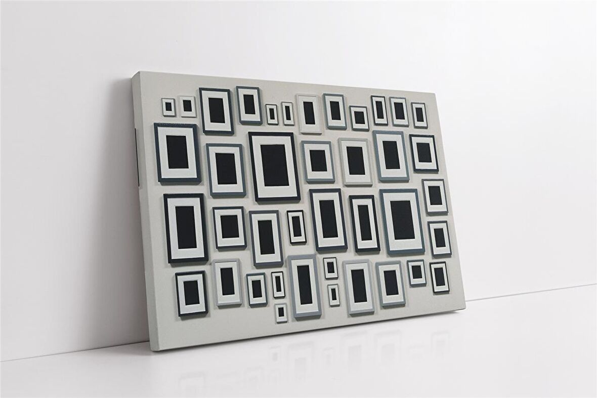 Soyut Görsel Kanvas Tablo