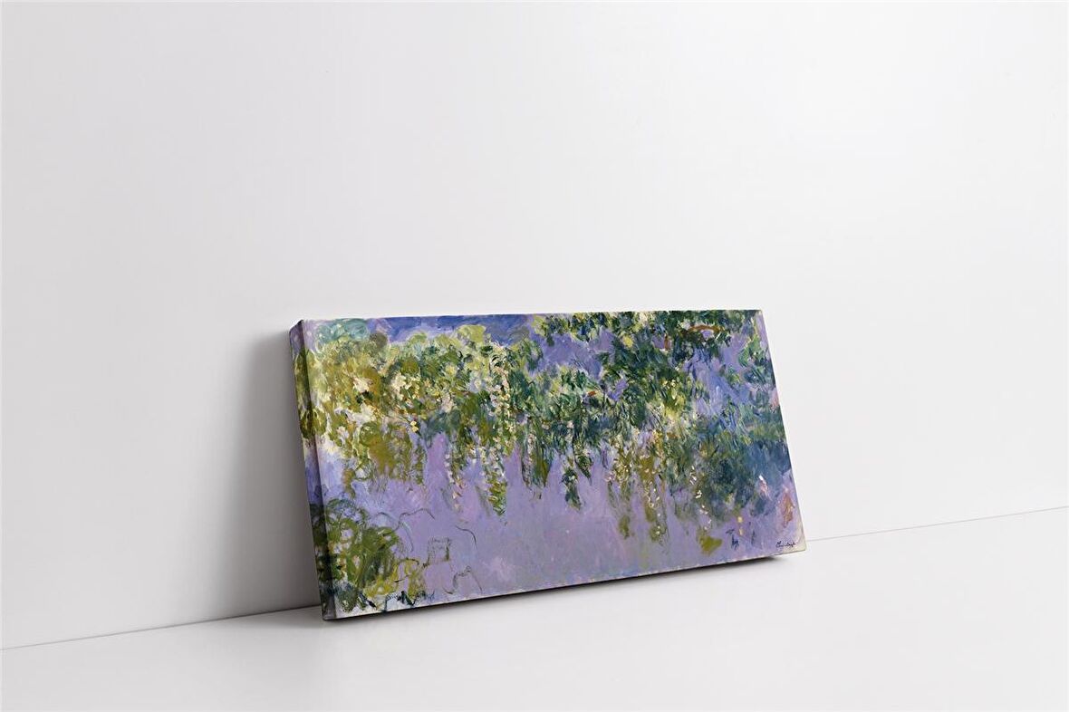 Monet Glycines Kanvas Tablo