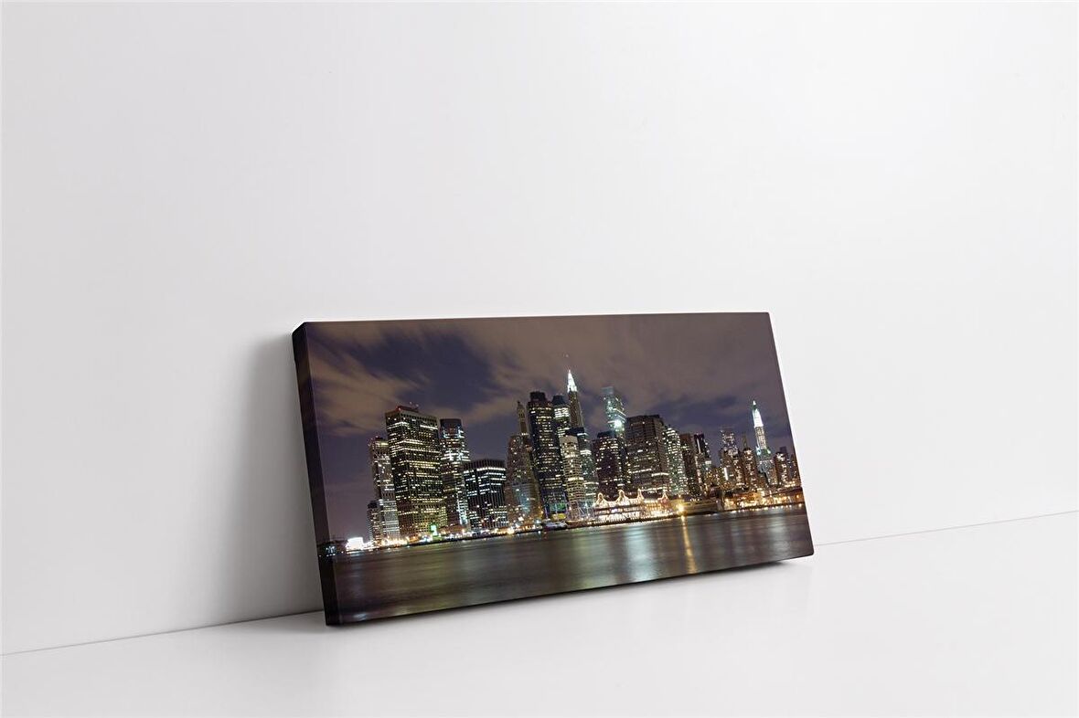 Manhattan Gökdelen Kanvas Tablo