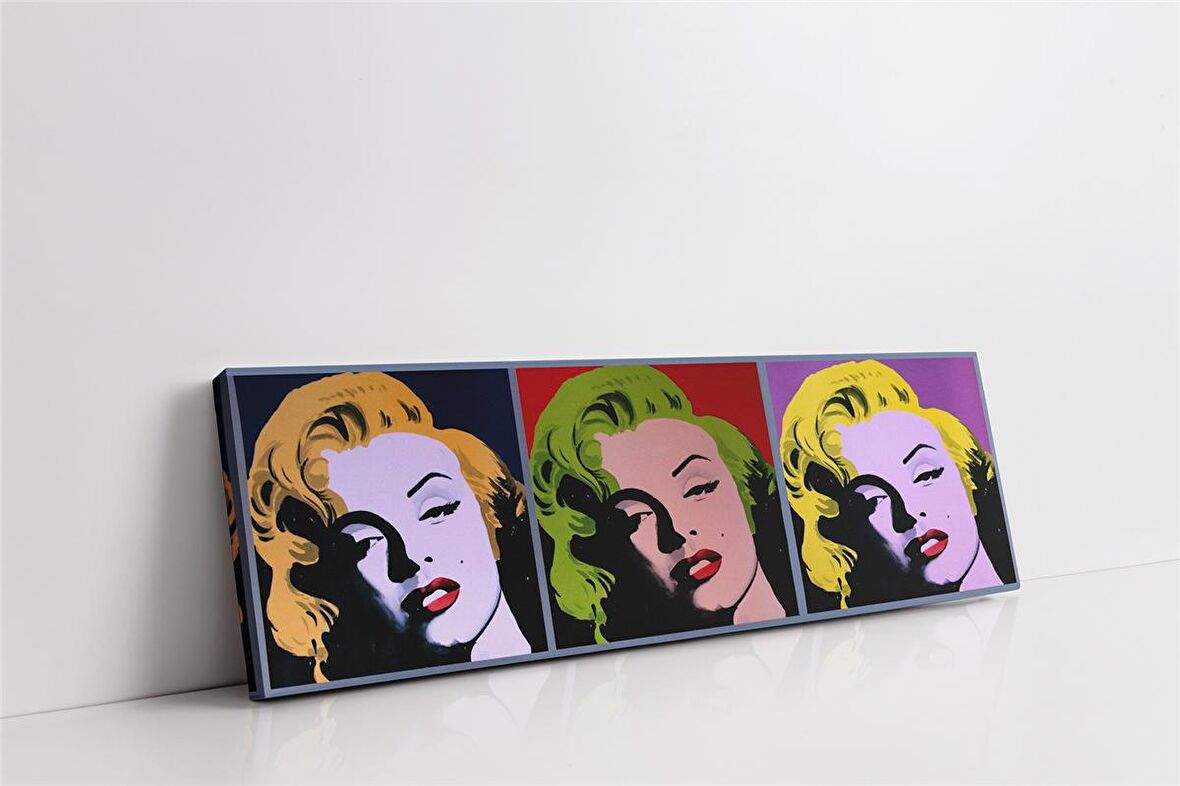 Marliyn Monroe Pop Art Kanvas Tablo