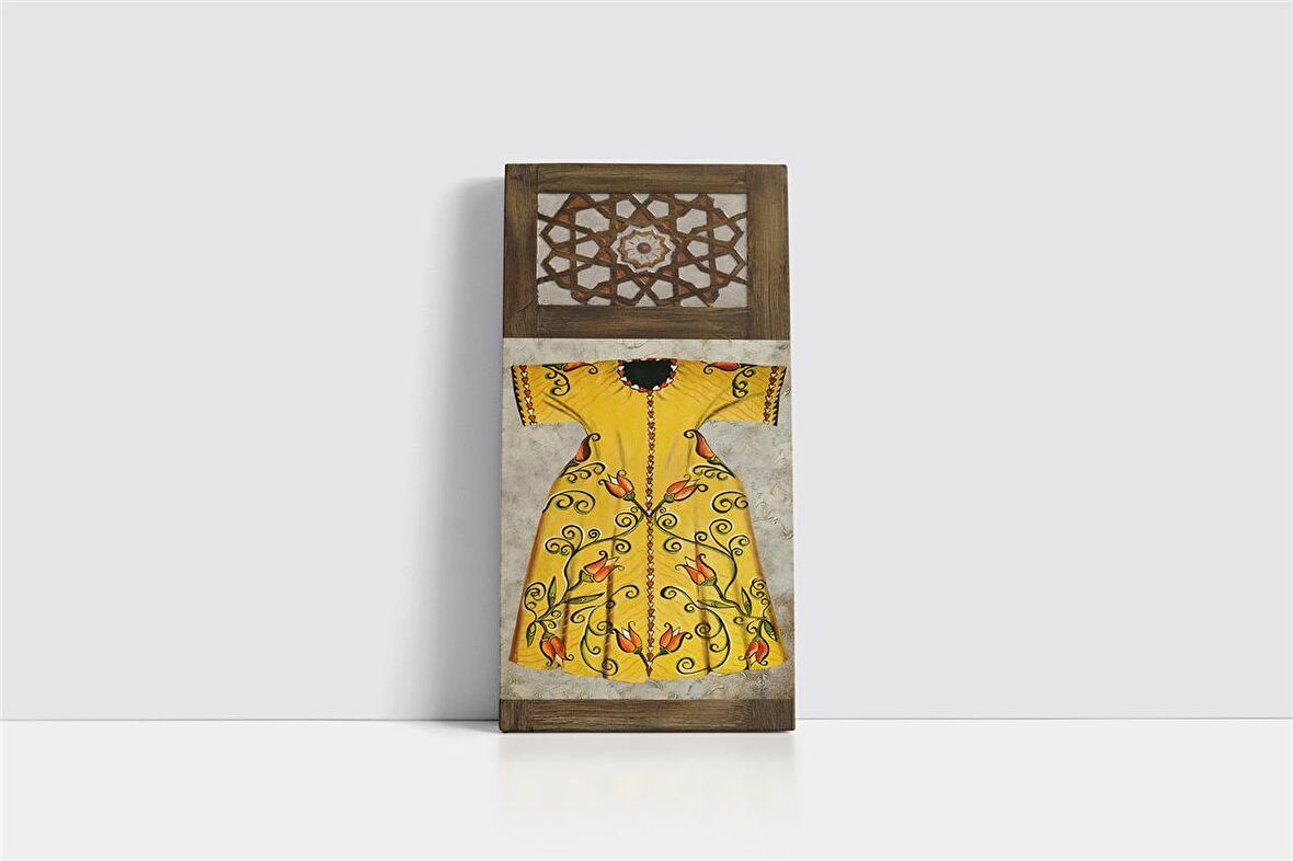 Osmanlı Kaftan Kanvas Tablo