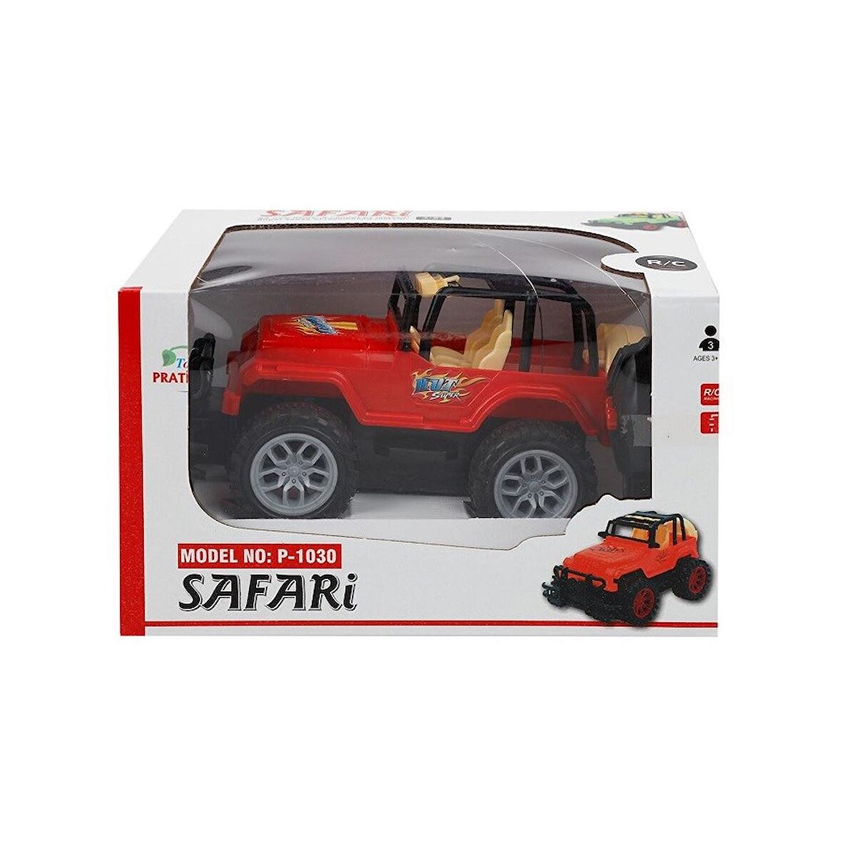 16x12 cm Yarım Fonksiyon Offroad Jeep  2068