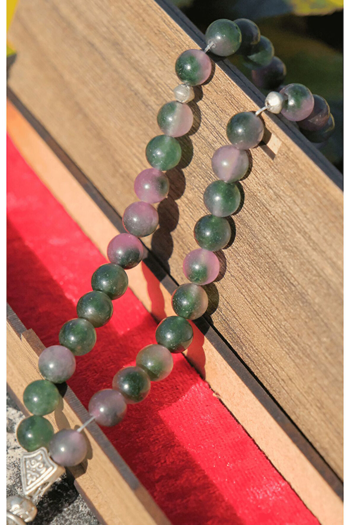 Doğal Taş Renkli Tesbih