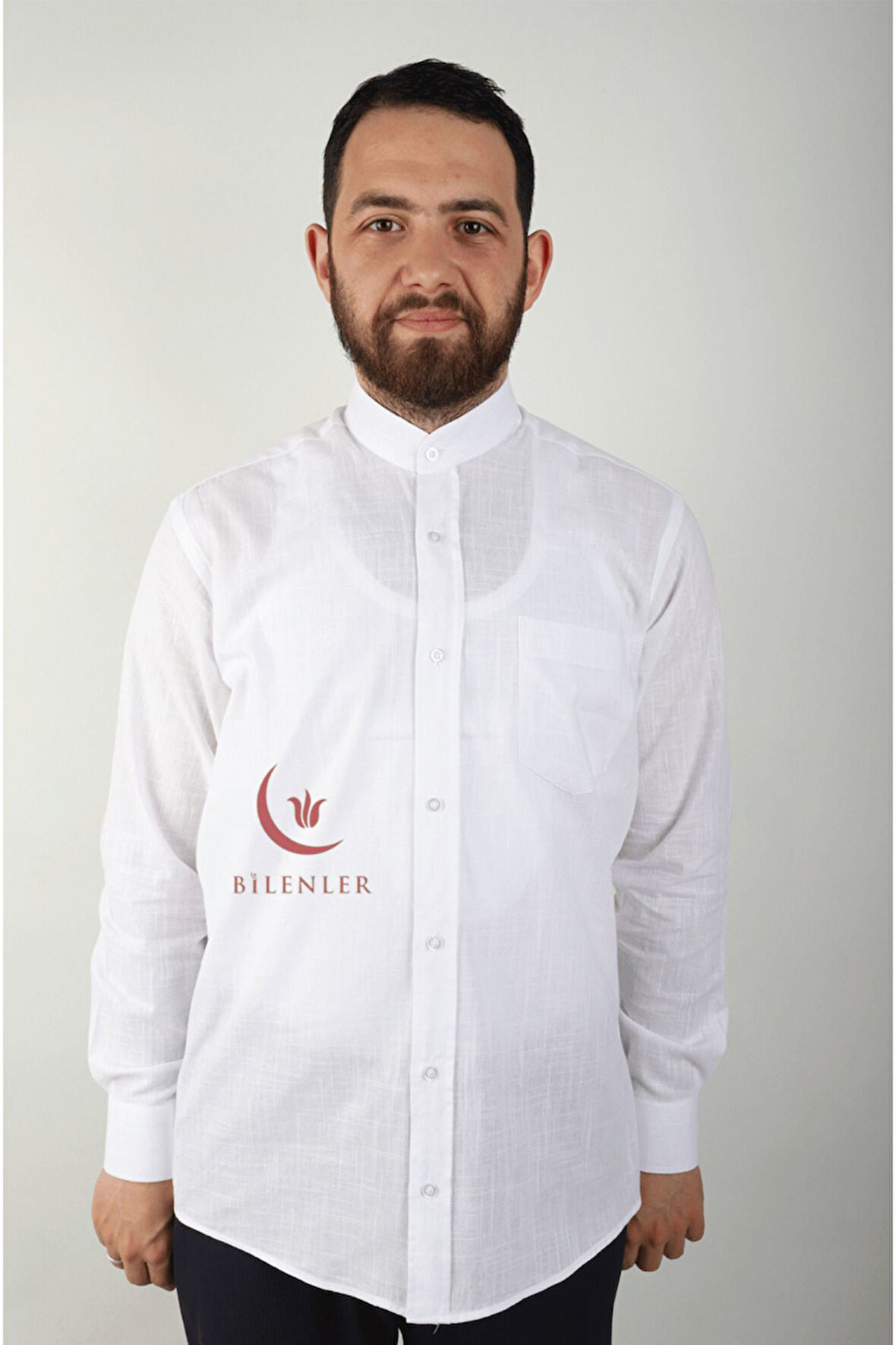 Erkek Battal Keten Gömlek