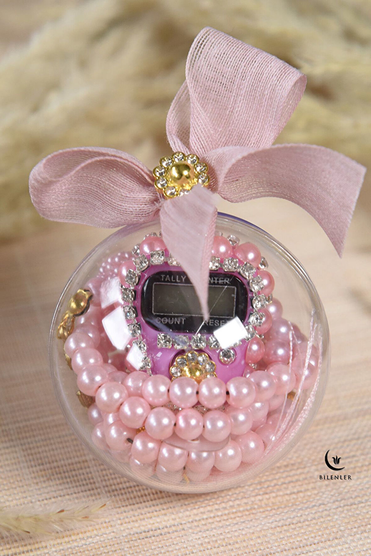 Hediyelik Mevlitlik Tesbih ve Zikirmatik Set 5 Adet