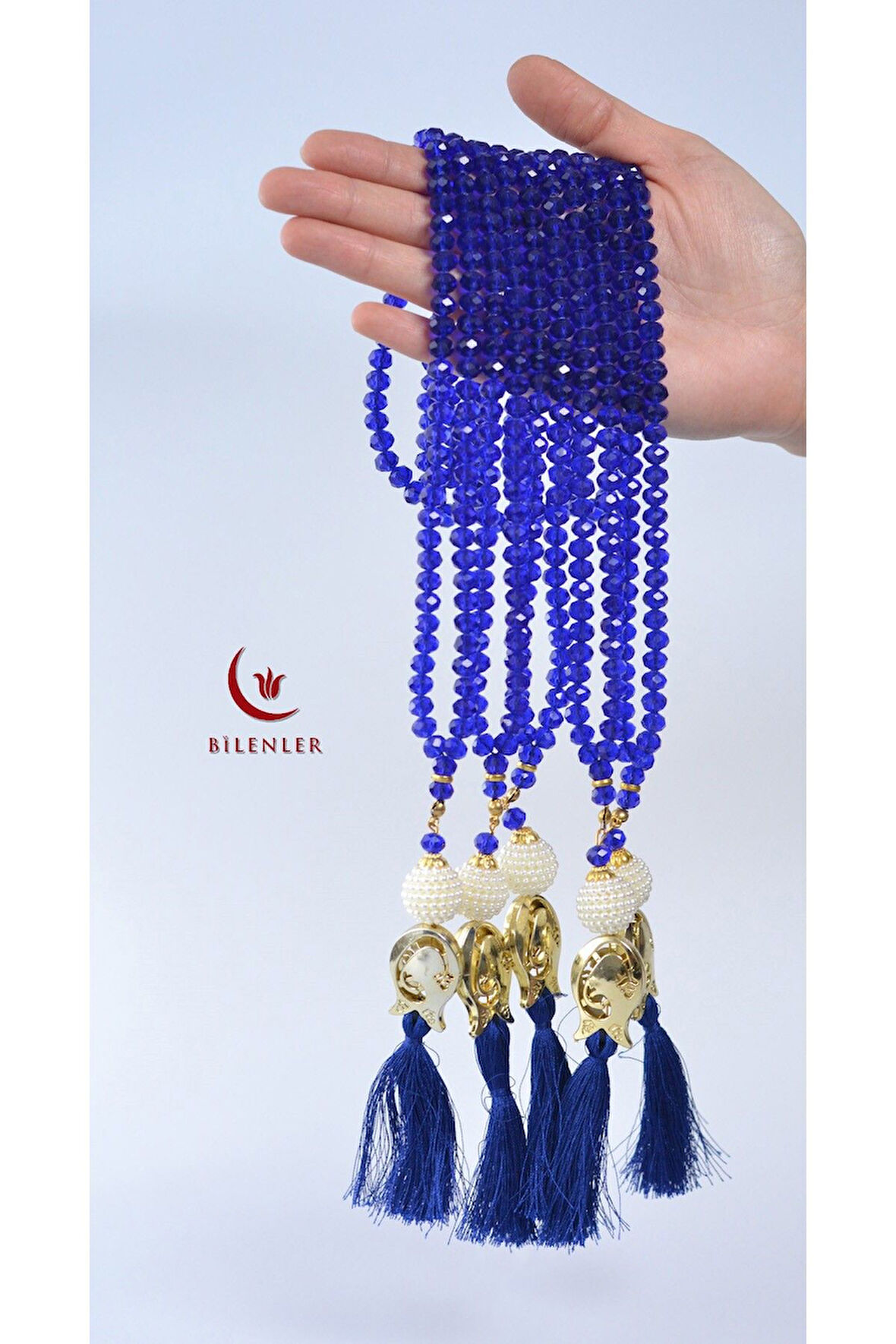 Hediyelik Mevlitlik Kristal Tesbih 99'lu Lale Imameli 1 Adet