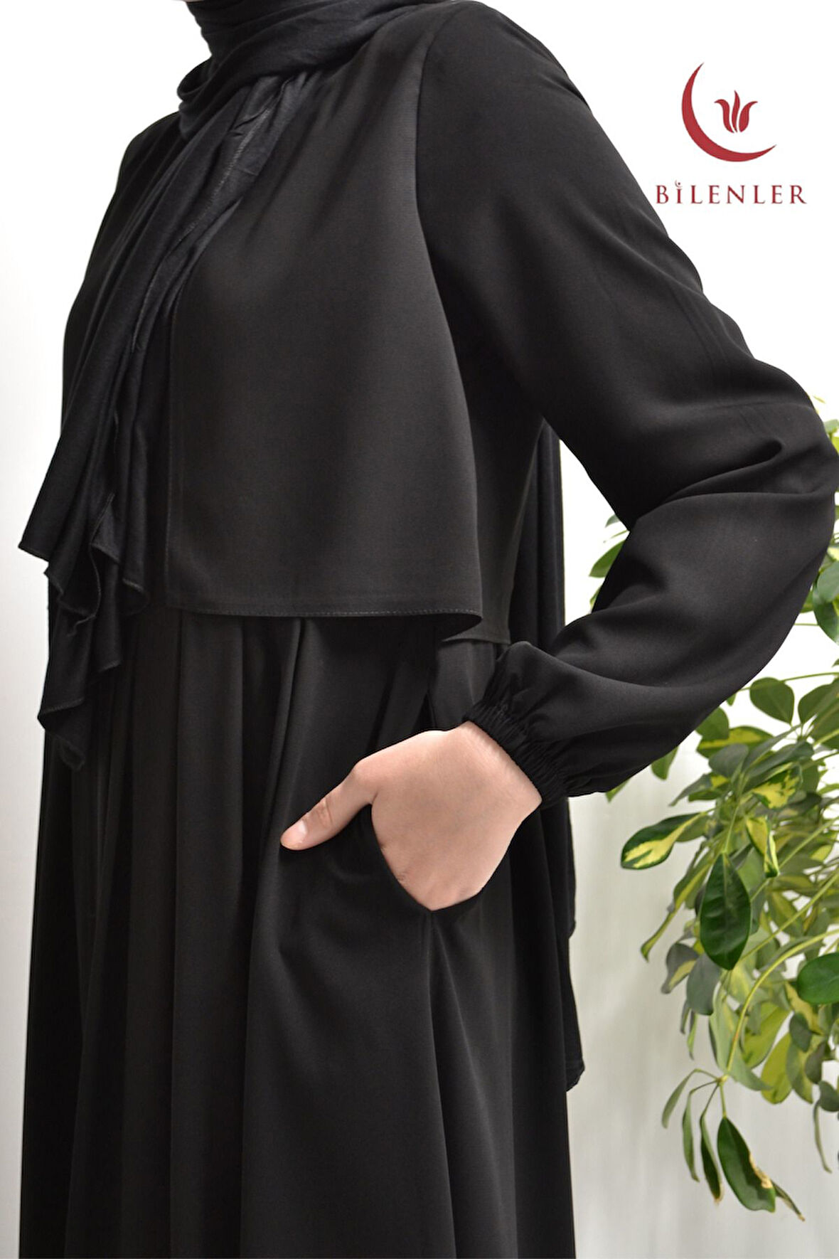 Medine İpeği Cepken Model Ferace