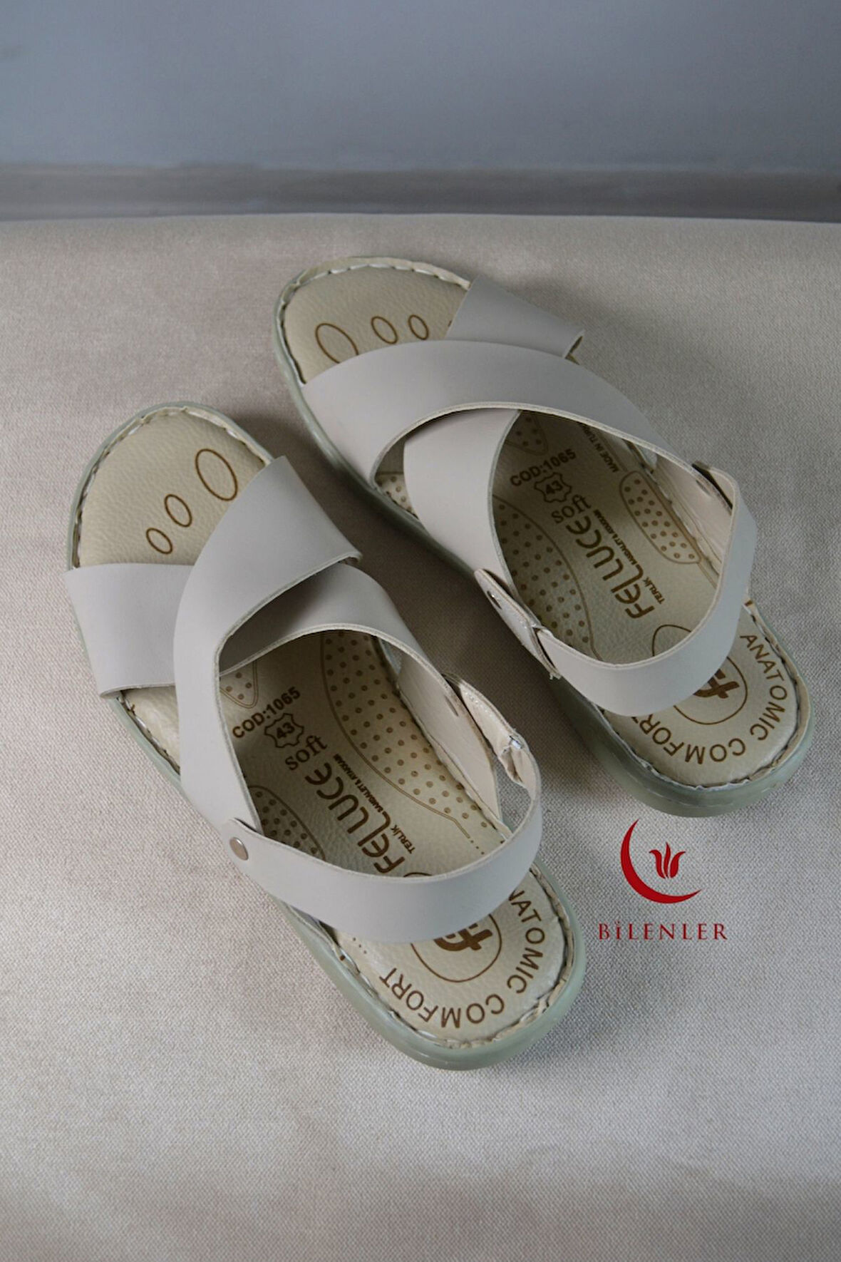 Erkek Çapraz Model Yumuşak Taban Sandalet&Terlik Hac, Umre ve Günlük Kullanıma Uygun