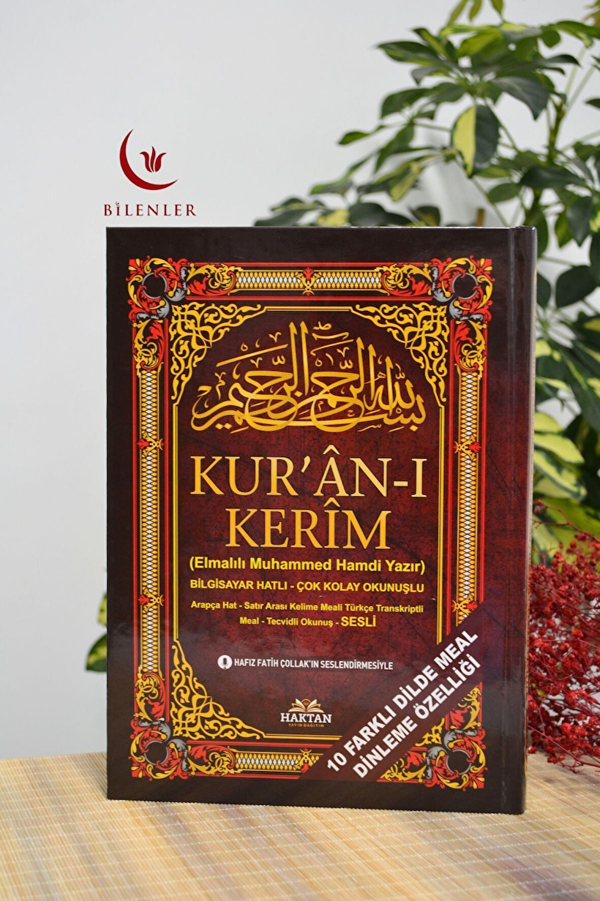 Bilgisayar Hatlı Çok Kolay Okunuşlu Kur'an-ı Kerim Rahle Boy