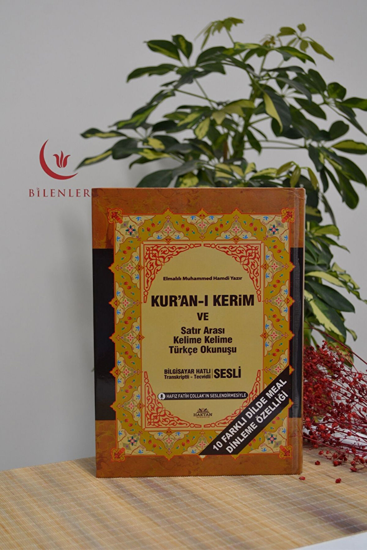 BİLGİSAYAR HATLI, TRANSKRİPTLİ TECVİDLİ, SESLİ ORTA BOY KUR’AN-I KERİM