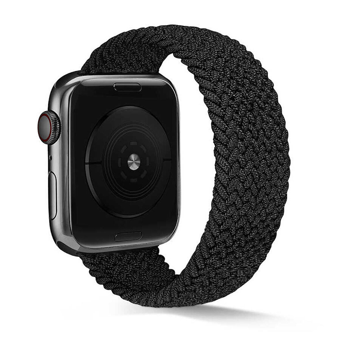 Apple Watch 38mm KRD-38 Hasır Örgü Dizayn Medium Kordon