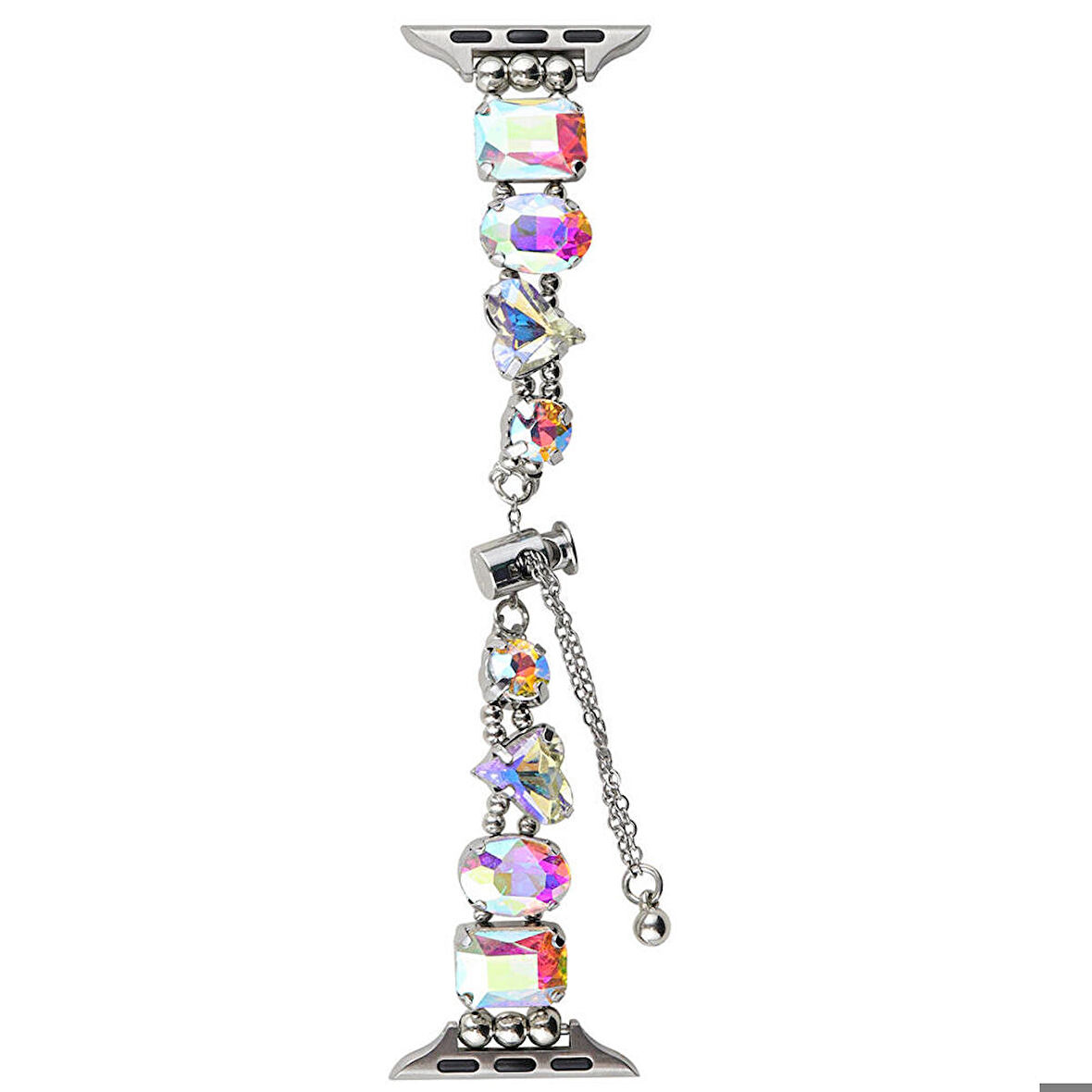 Watch 7 41mm KRD-115 Renkli Taş Tasarımlı Kordon