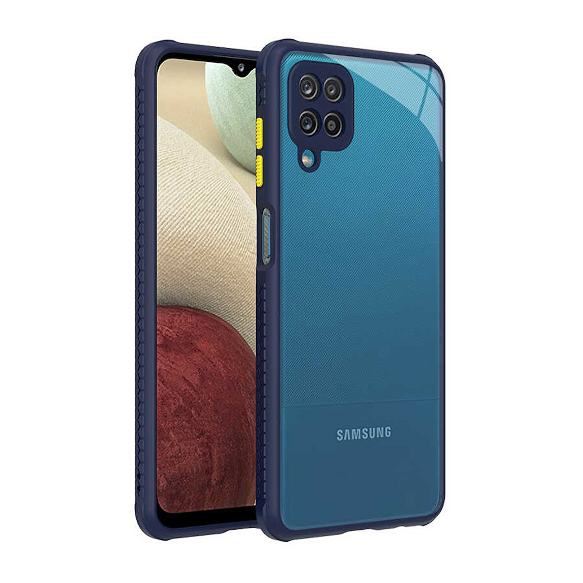 Galaxy M12 Kılıf ​​Zore Kaff Kılıf