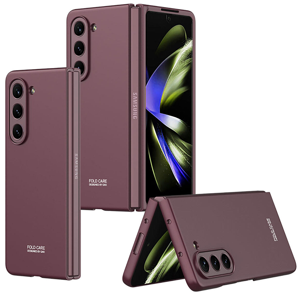 Galaxy Z Fold 5 Kılıf Sert Kıpta Kılıf