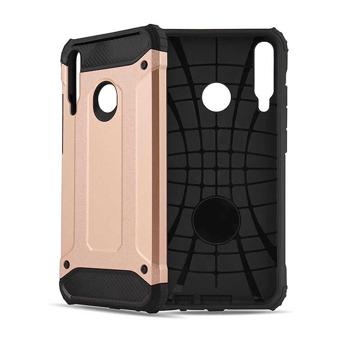 Huawei P40 Lite E Kılıf Crash Zırh Silikon Kılıf