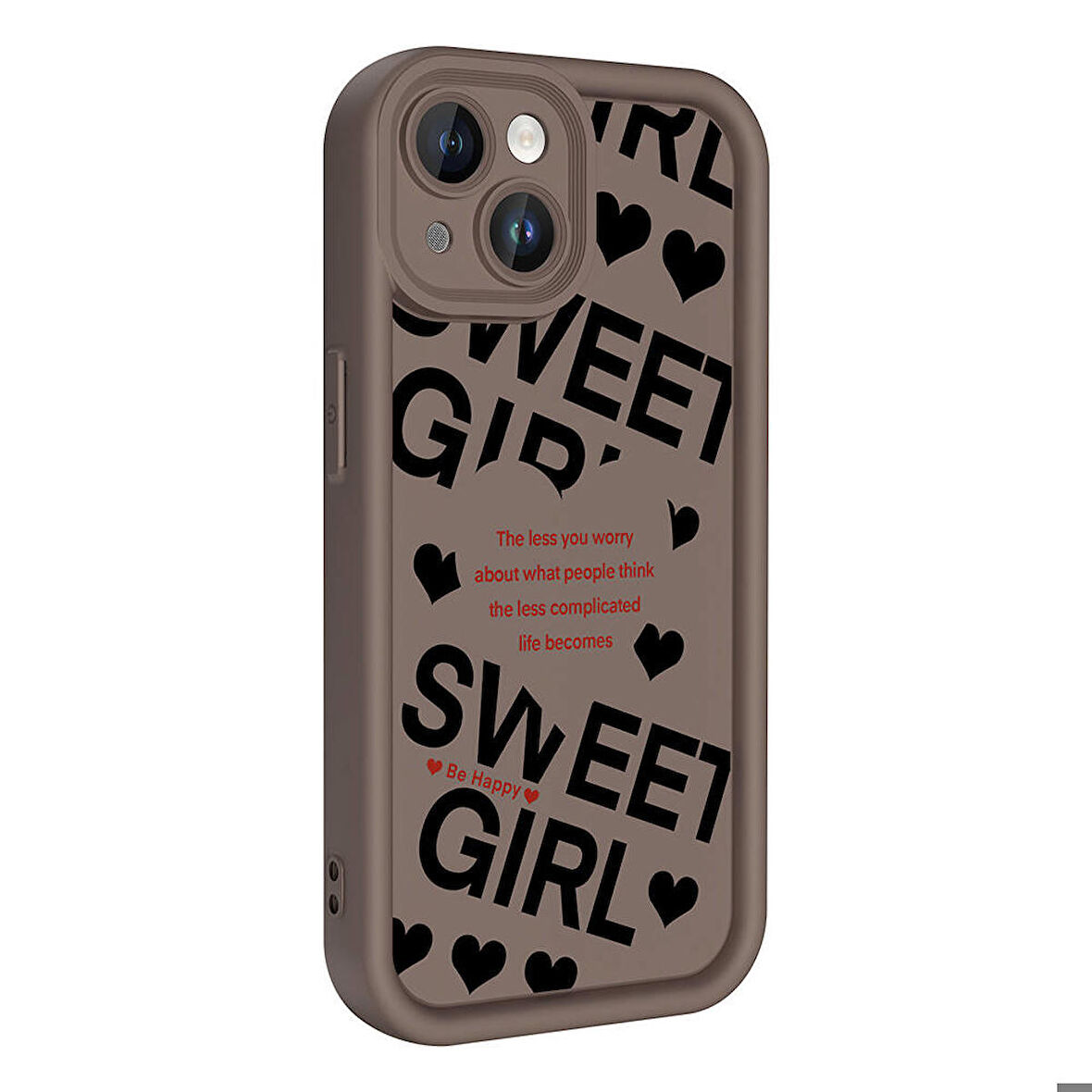 iPhone 13 Kılıf Kamera Korumalı Baskılı Arka Yüzey Klas Kılıf