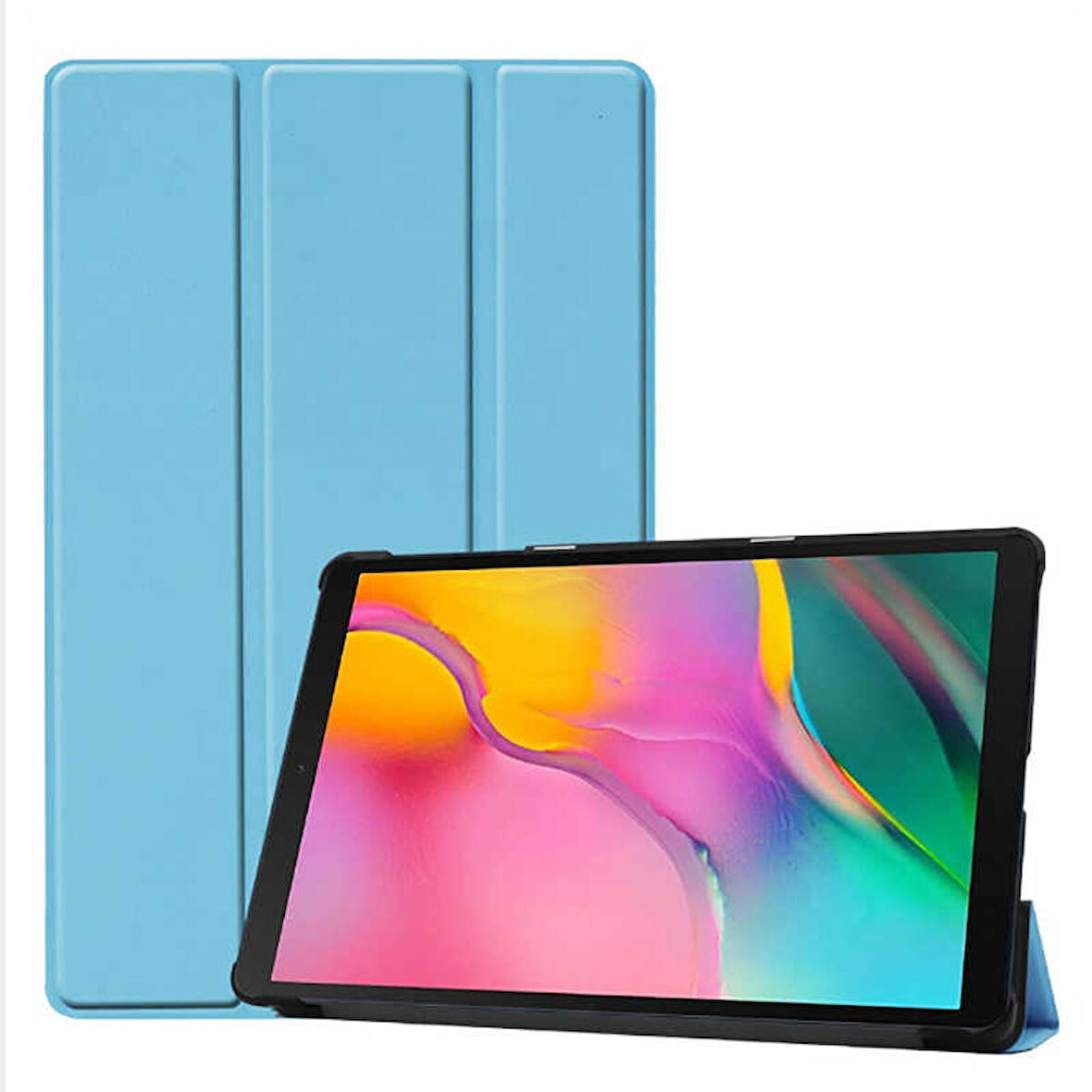 iPad 10.2 (8.Nesil) Zore Smart Cover Standlı 1-1 Tablet Kılıfı