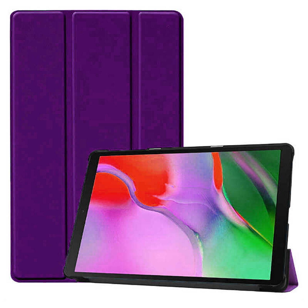 iPad 10.2 (8.Nesil) Zore Smart Cover Standlı 1-1 Tablet Kılıfı