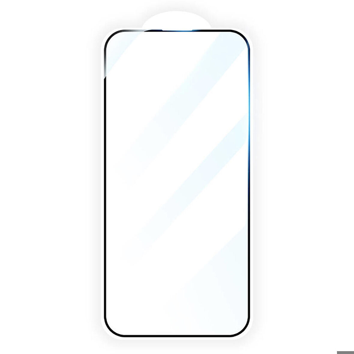 iPhone 15 Pro HD Parlak 3D Rak Ekran Koruyucu