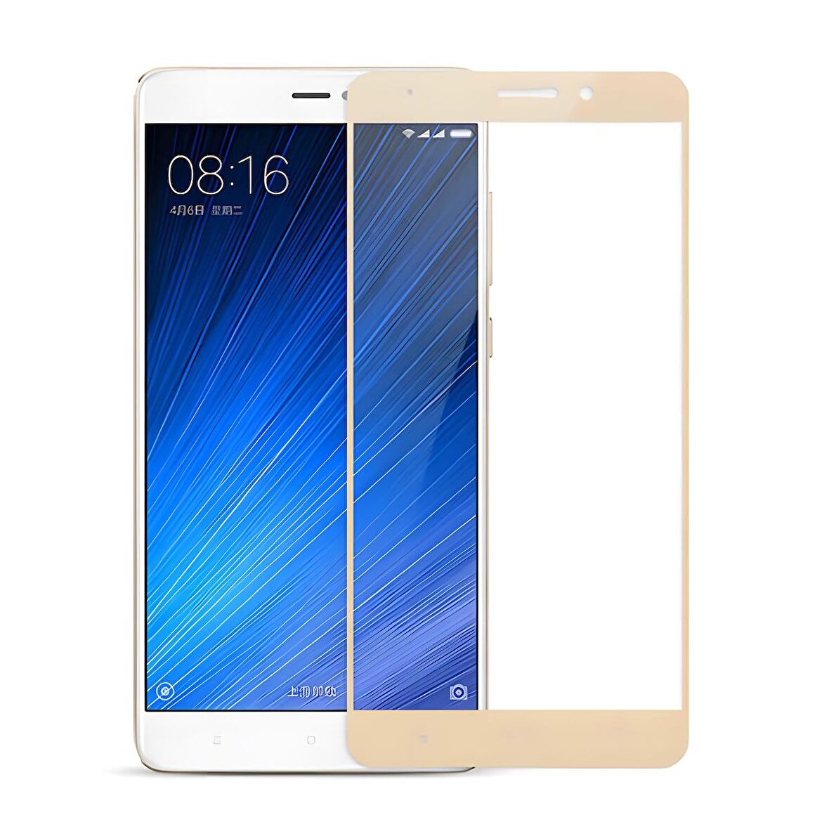 Xiaomi Mi 5S Plus Ekranı Tam Kaplayan Düz Cam Koruyucu