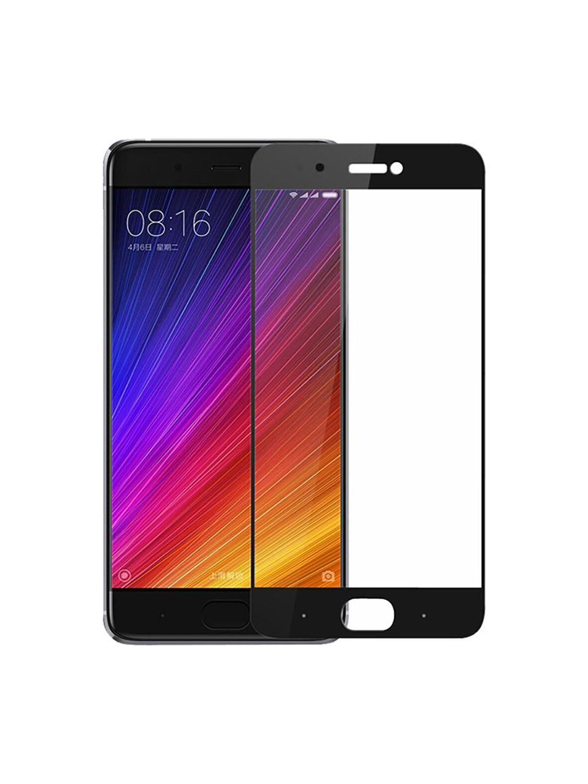 Xiaomi Mi 5S Ekran Koruyucu Ekranı Tam Kaplayan Düz Cam Ekran Koruyucu