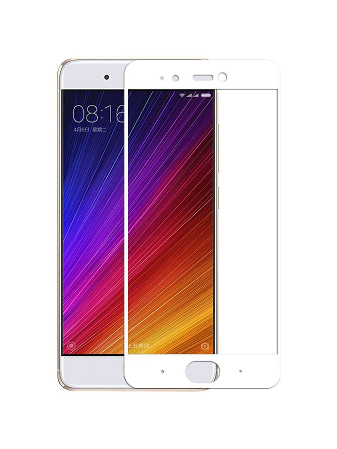 Xiaomi Mi 5S Ekran Koruyucu Ekranı Tam Kaplayan Düz Cam Ekran Koruyucu