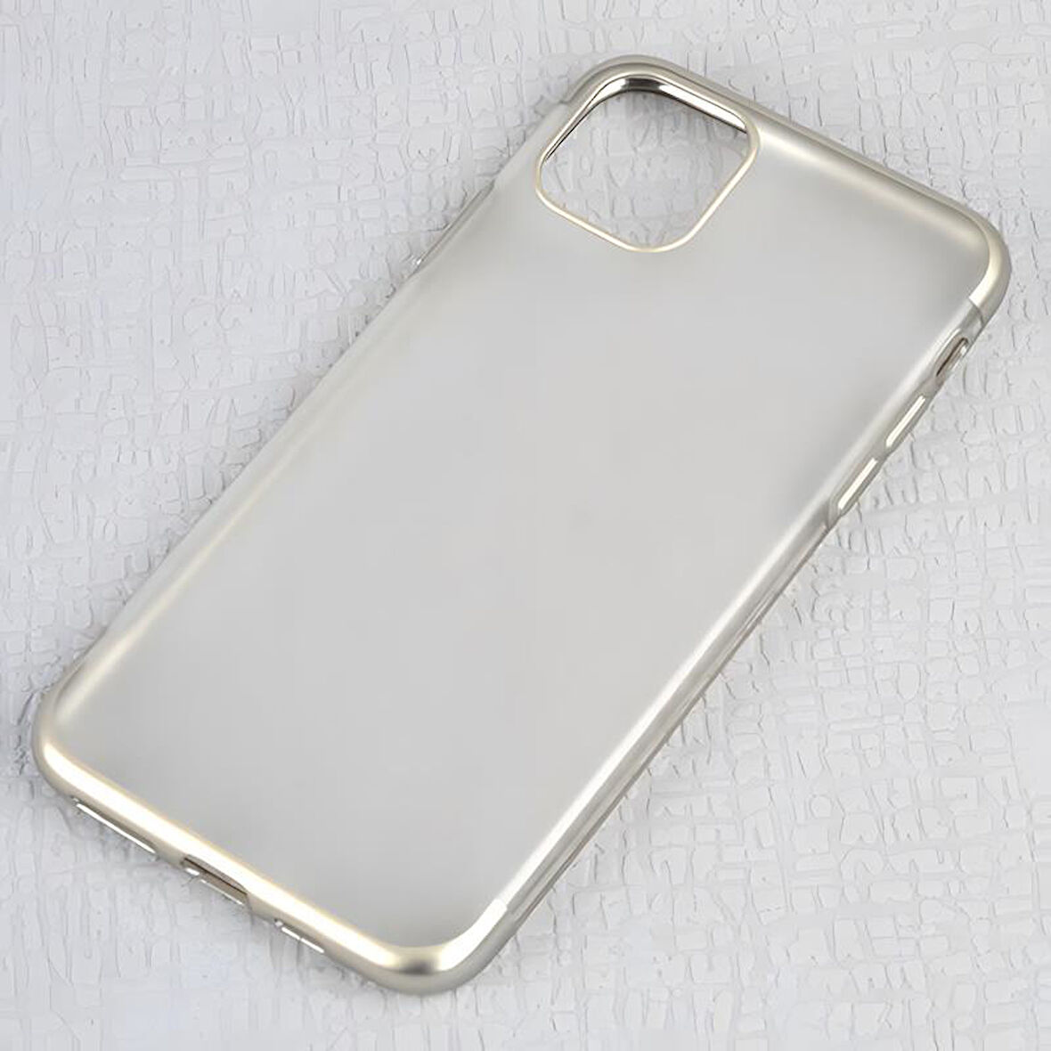 iPhone 11 Pro Kılıf Mat Dört Köşeli Lazer Silikon Kılıf
