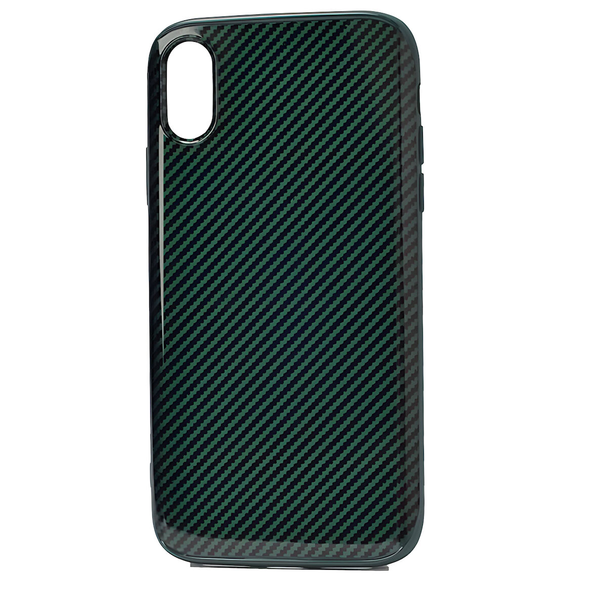 iPhone XS Max Kılıf Karbon Fiber Dizaynlı Vio Kılıf