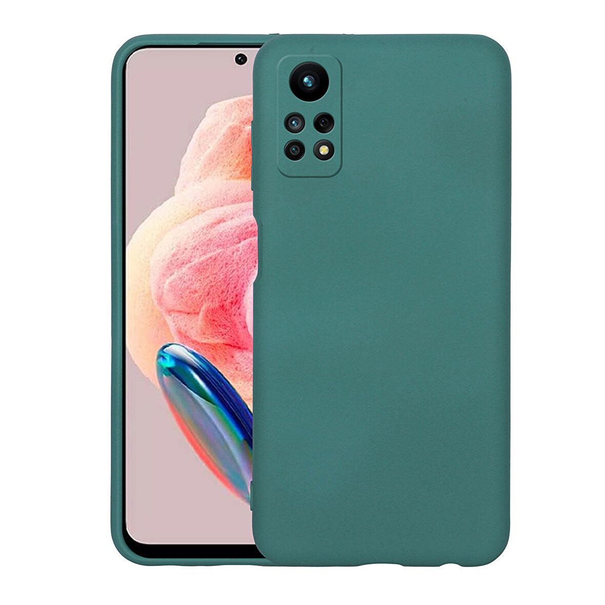 Xiaomi Redmi Note 12 Pro 4G Kılıf Zore Mara Lansman İç Yüzeyi Kadife Kılıf 