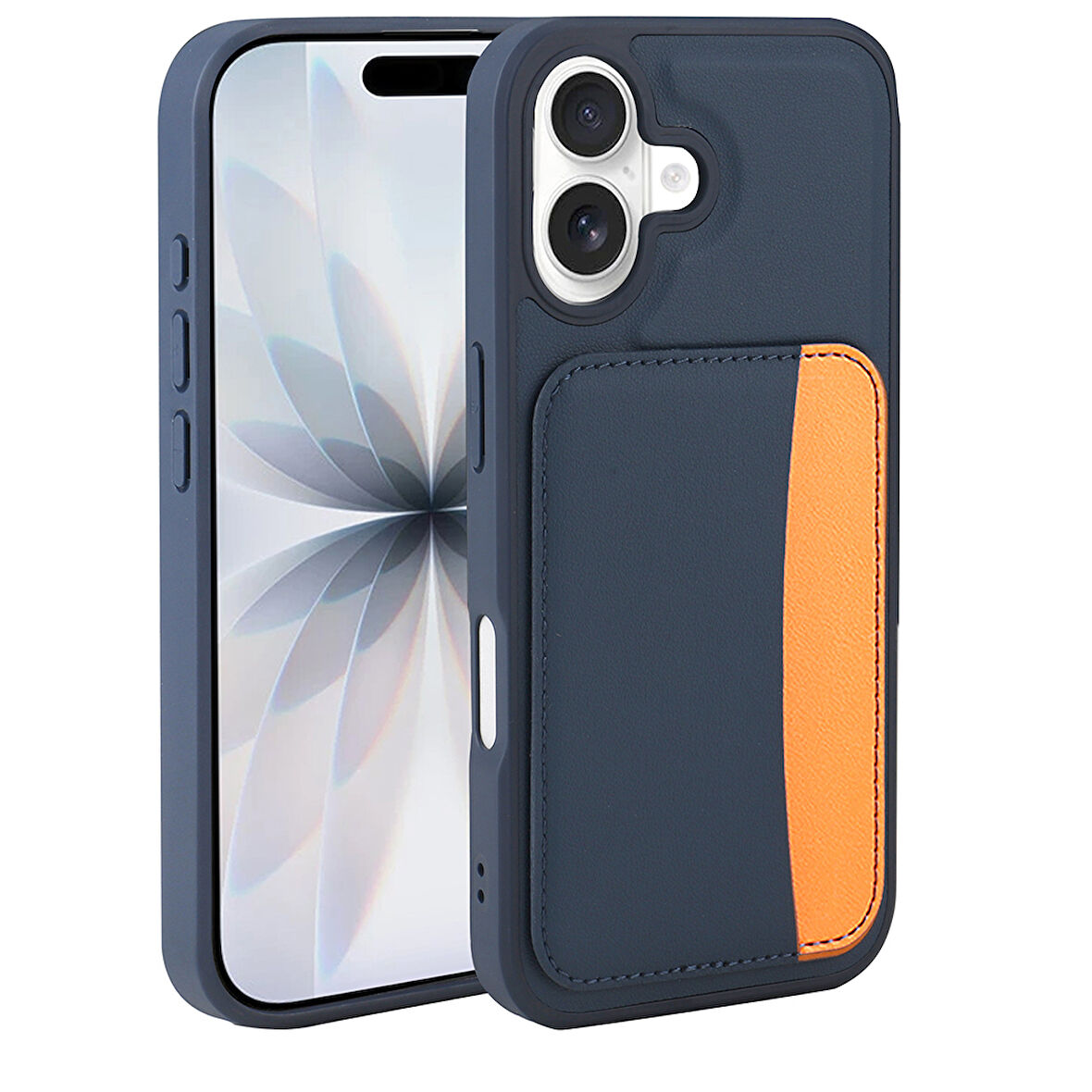 iPhone 17 Kılıf Kartlıklı X-Kart Silikon Kılıf