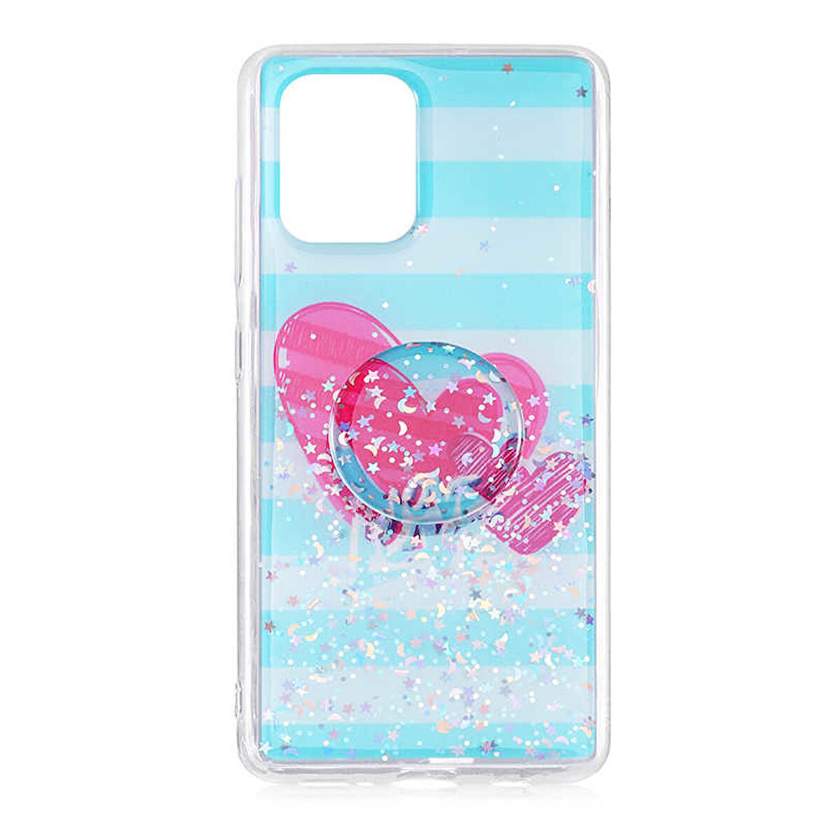 Galaxy A91 (S10 Lite) Kılıf Pop Soketli Vale Silikon Kılıf