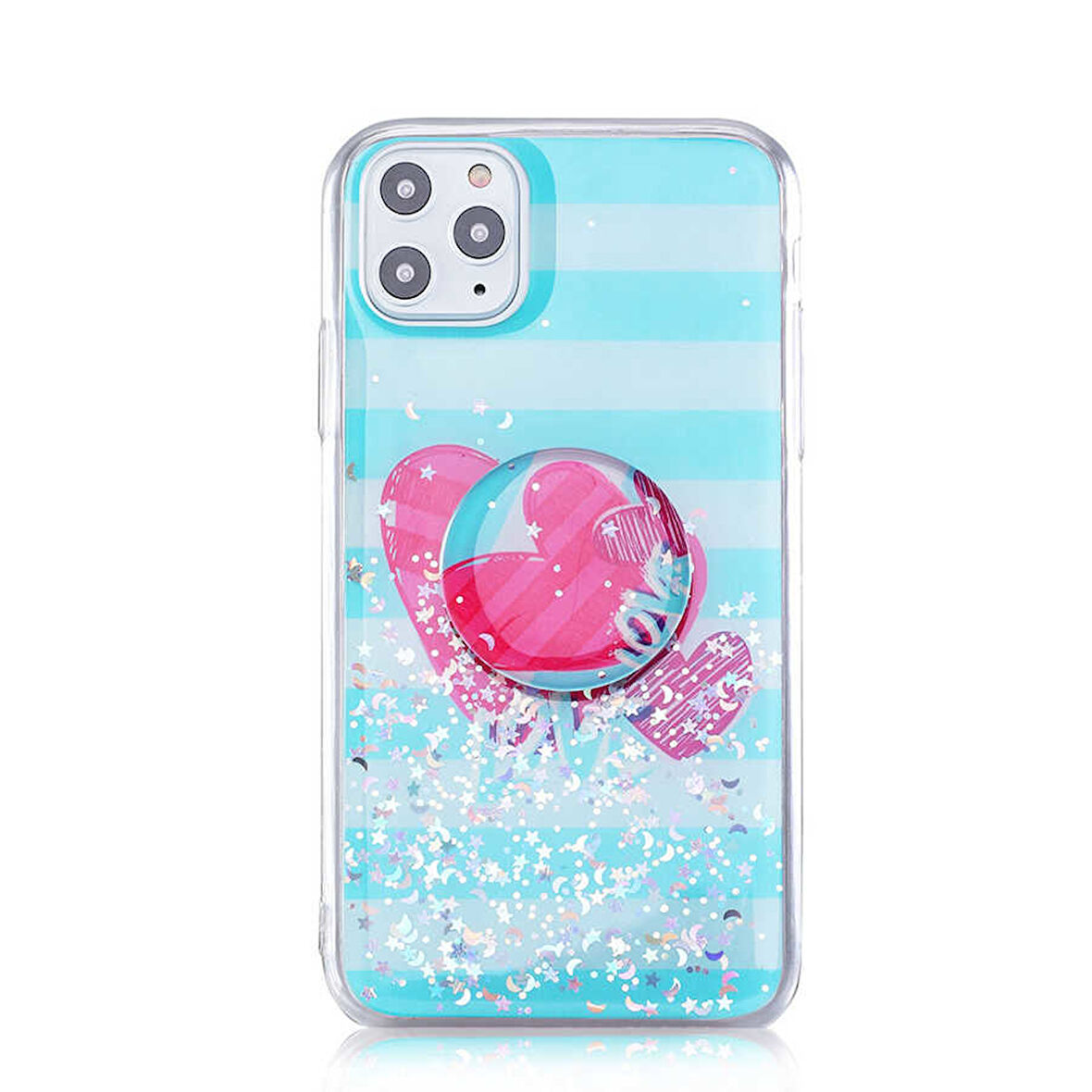 iPhone 11 Pro Max Kılıf Pop Soketli Vale Silikon Kılıf