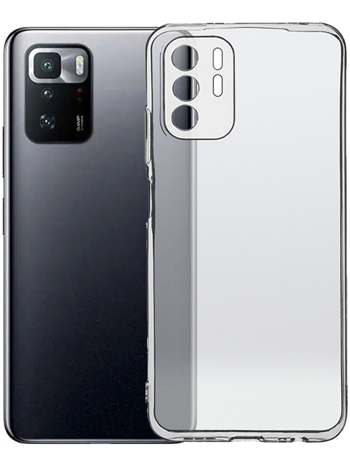 Xiaomi Poco X3 GT Kılıf Şeffaf Süper Silikon Kılıf