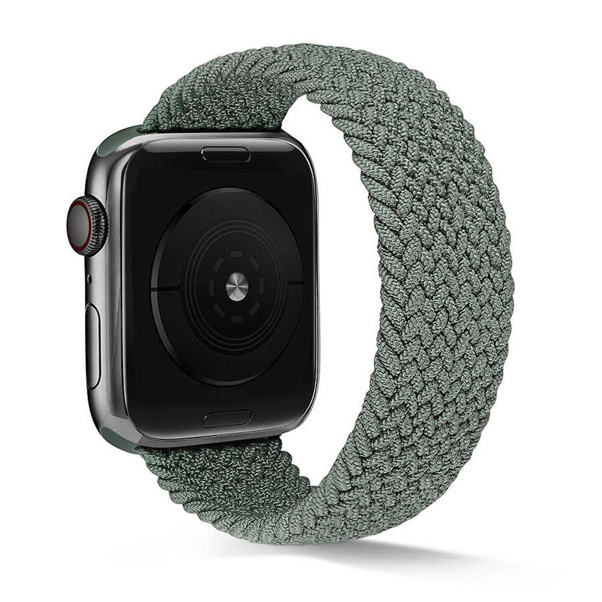 Apple Watch Uyumlu Ultra 49mm Kordon KRD-38 Medium Örgü Dizayn Kordon 
