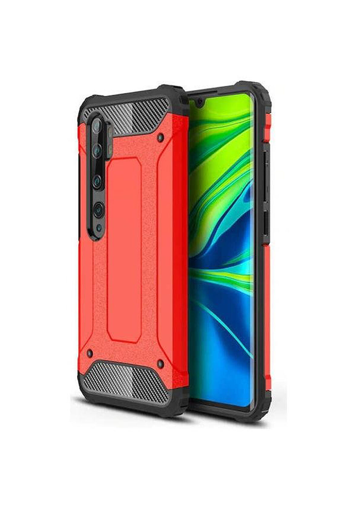 Xiaomi Mi Note 10 Lite Kılıf Crash Zırh Silikon Kılıf