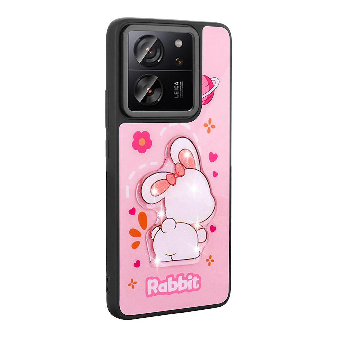 Xiaomi Mi 13T Kılıf Parlayan Kabartmalı İkonik Figürlü Amas Silikon Kılıf