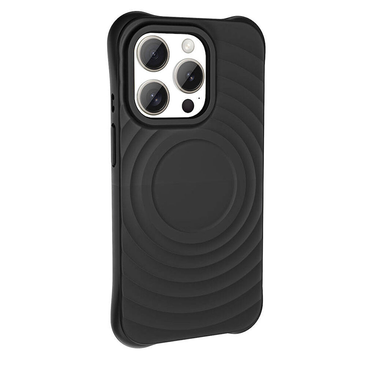 iPhone 15 Pro Max Magsafe Şarj Özellikli Airbagli Mat Görünümlü Hepi Kılıf