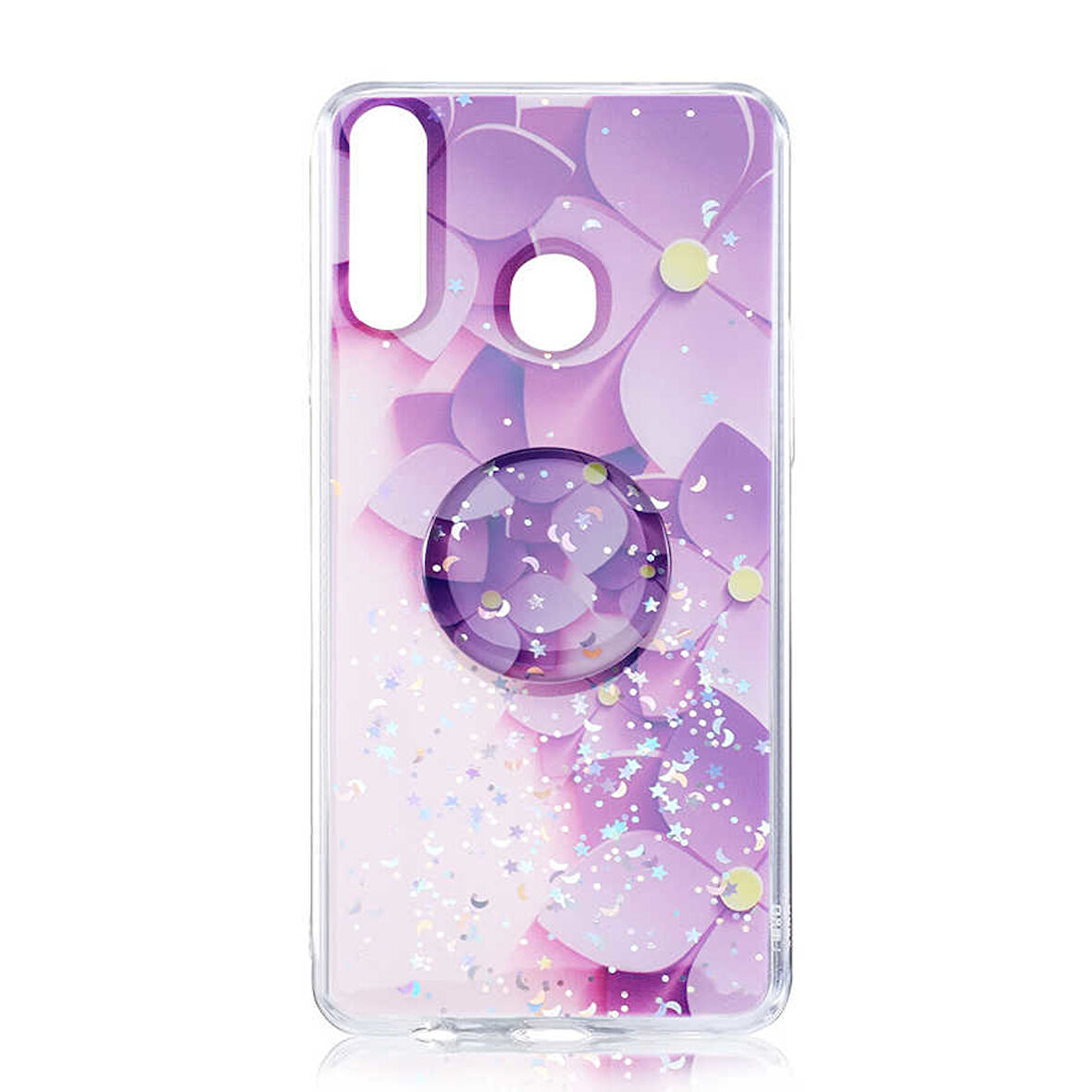 Galaxy A20S Kılıf Pop Soketli Vale Silikon Kılıf