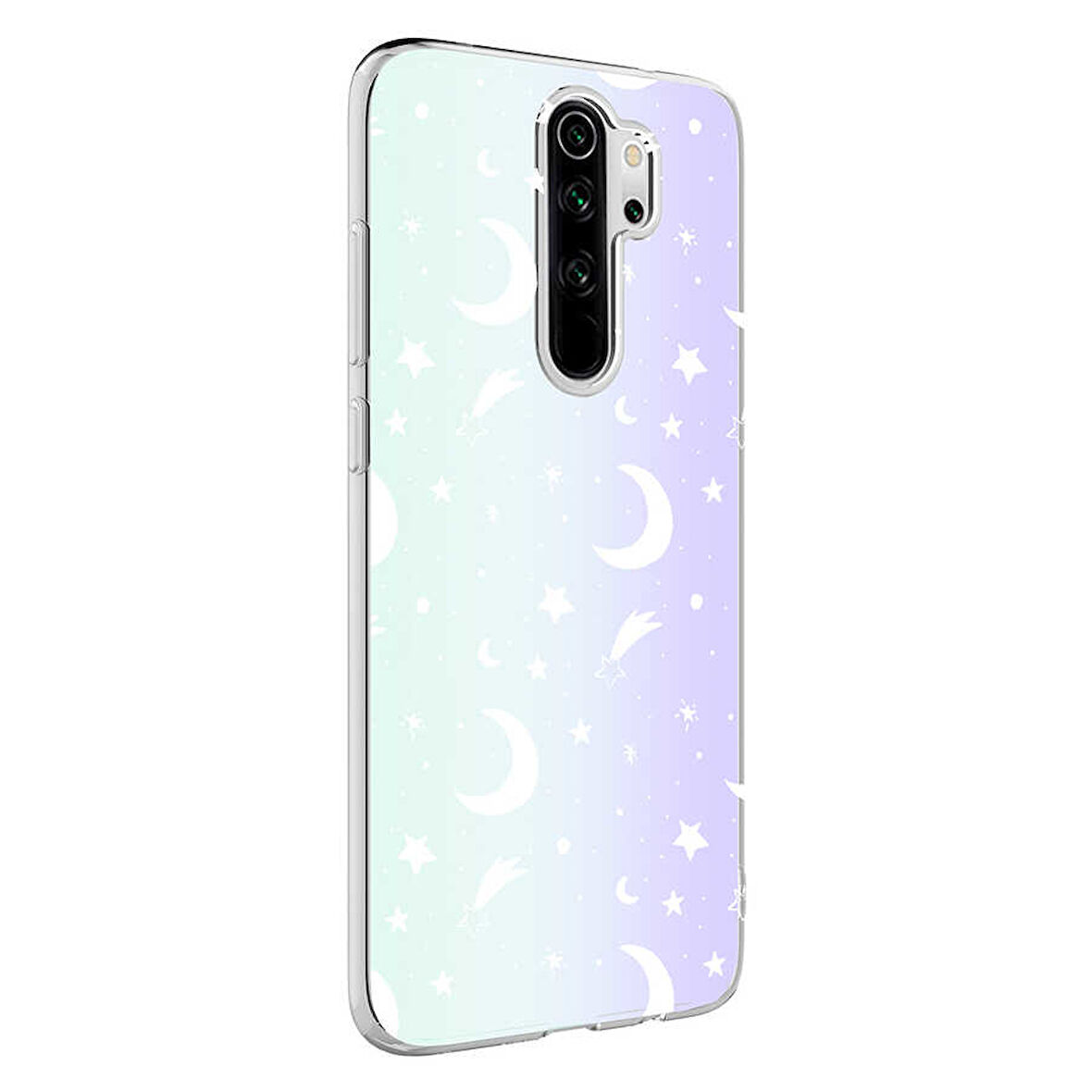 Xiaomi Redmi Note 8 Pro Kılıf M-Blue Desenli Kılıf