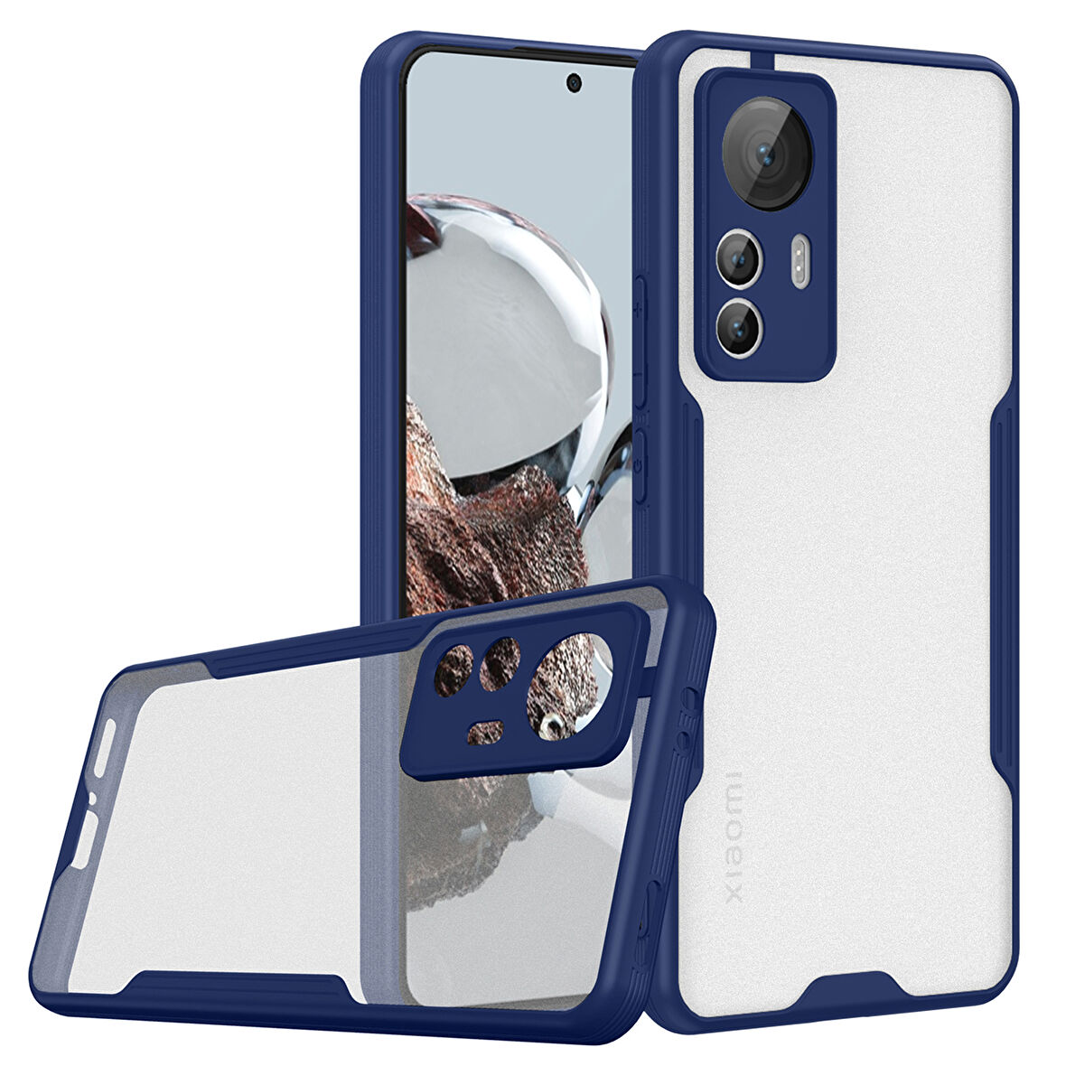 Xiaomi Mi 12T Pro Kılıf Parfe Kenarları Pastel Renk Silikon Kılıf