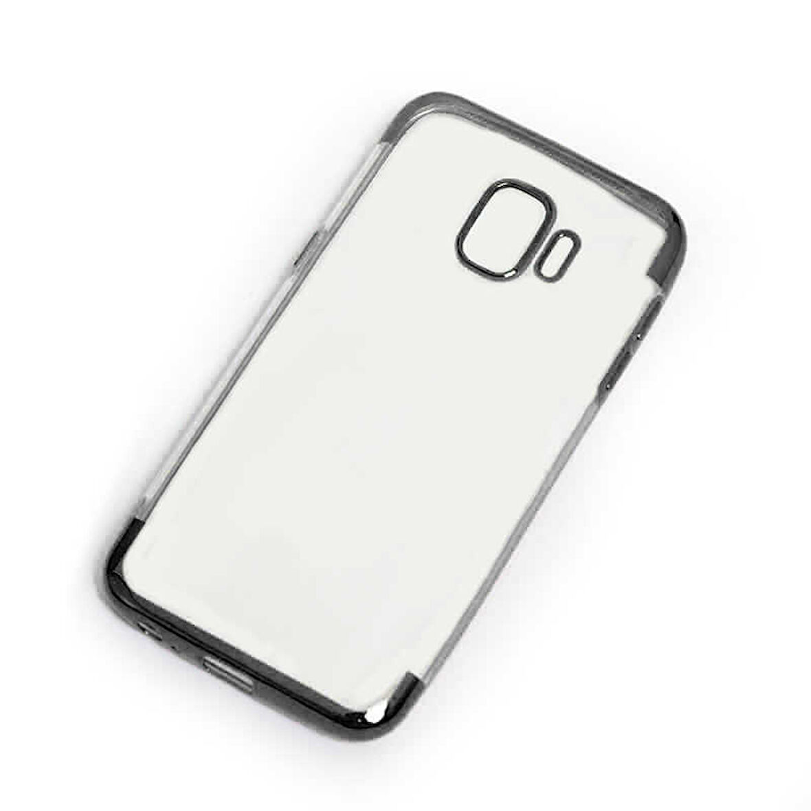 Galaxy J2 Core Kılıf Dört Köşeli Lazer Silikon Kılıf