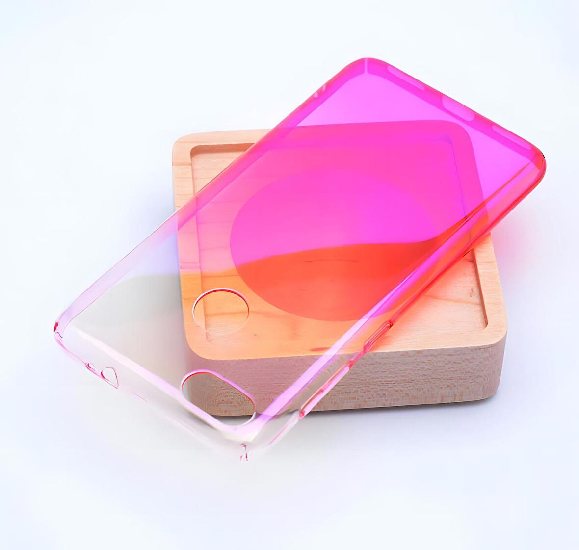 Huawei P9 Lite Mini Kılıf Parlak Renk Geçişli Kılıf