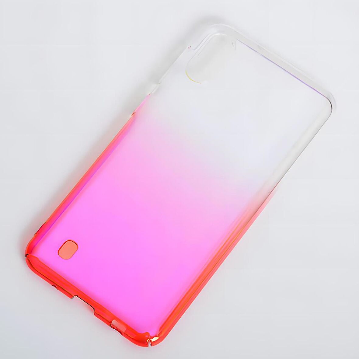 Galaxy M10 Kılıf Parlak Renk Geçişli Kılıf