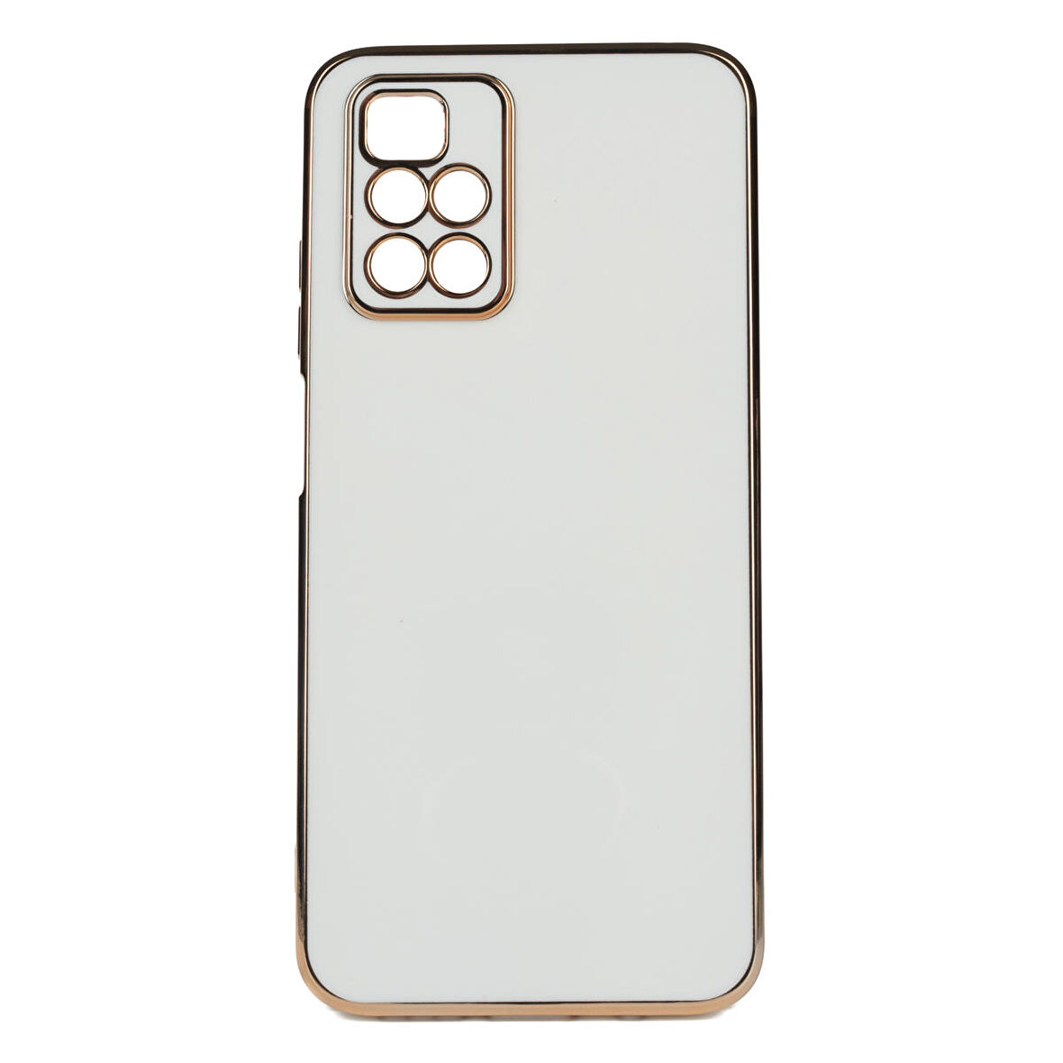 Xiaomi Redmi 10 2022 Kılıf Zore Bark Kenarları Altın Renk Kılıf