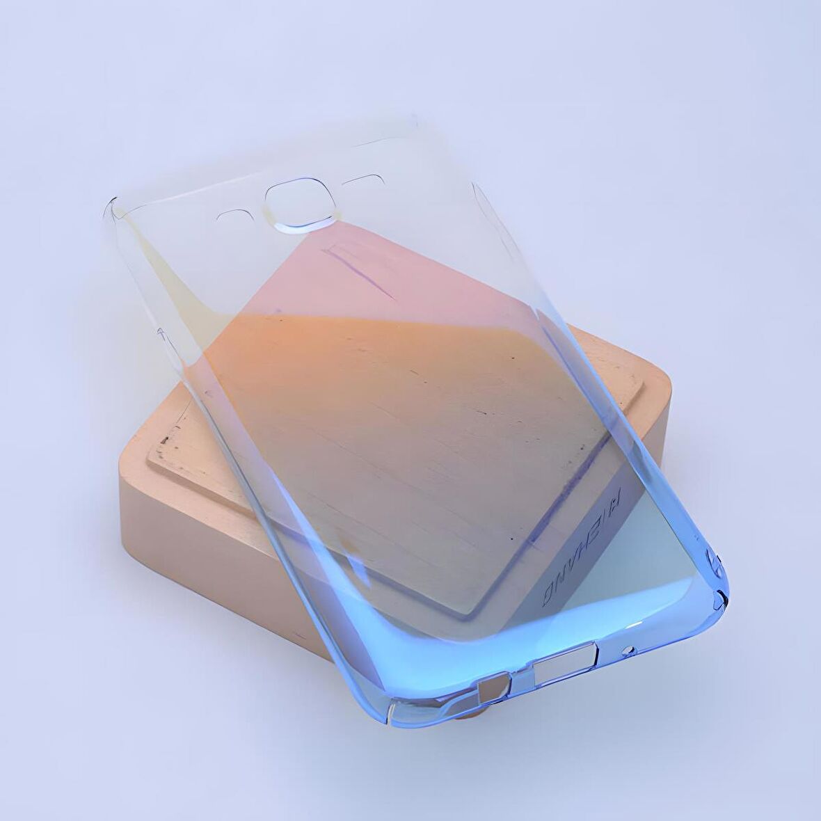 Galaxy J7 Parlak Renk Geçişli Kılıf